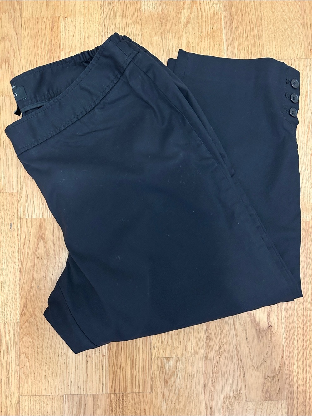 Talbots Black Cropped Ankle Pants